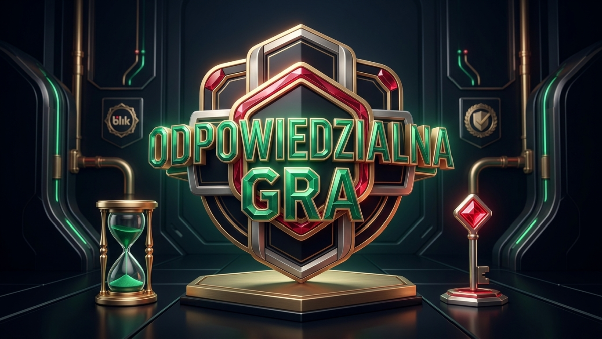Ilustracja odpowiedzialnej gry i samokontroli budżetu w kasynach online